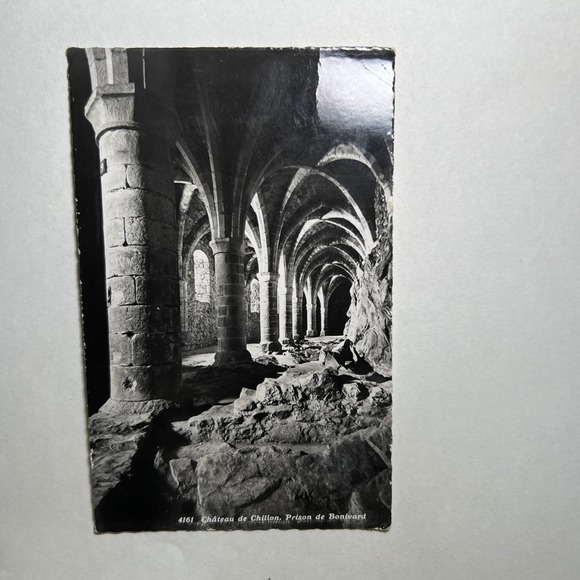 Other - 1950 VTG RPPC Chateau de Chillon Prison d Bonivard Veytaux Vaud Switzerland Post